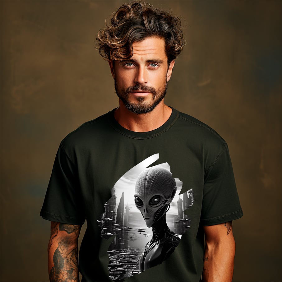  T-Shirt Camiseta Masculina Quality - Sob o Olhar do Viajante