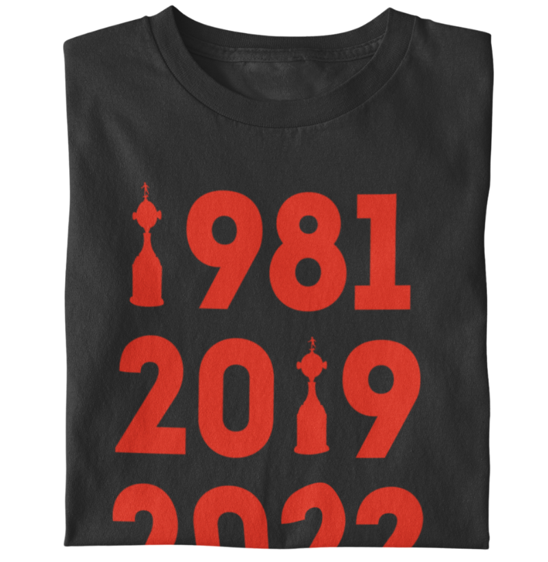 Nome do produto: LIBERTADORES 81, 19 e 22 | BLACK