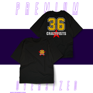 Nome do produto Oversized Unissex - 36 Crazyfists