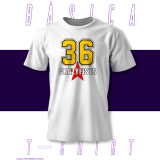 Nome do produto Camiseta Básica - 36 Crazyfists