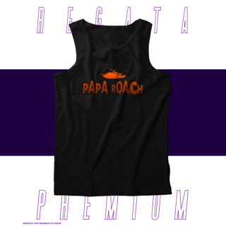 Nome do produto Regata Premium - Papa Roach