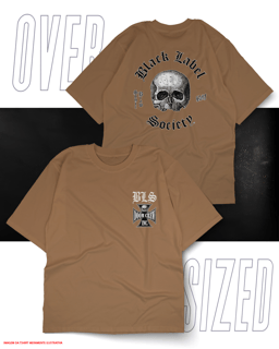 Nome do produto Oversized Unissex - Black Label Society