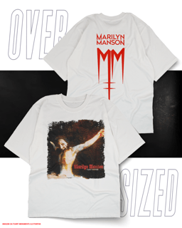 Nome do produto Oversized Unissex - Marilyn Manson