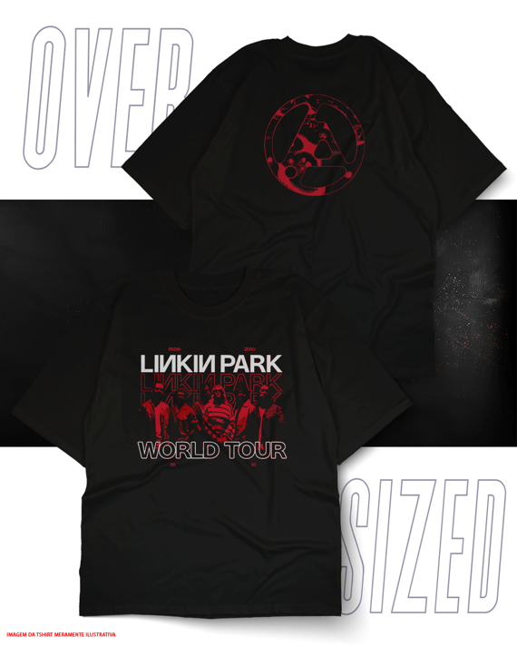Oversized Unissex - Linkin Park From Zero 