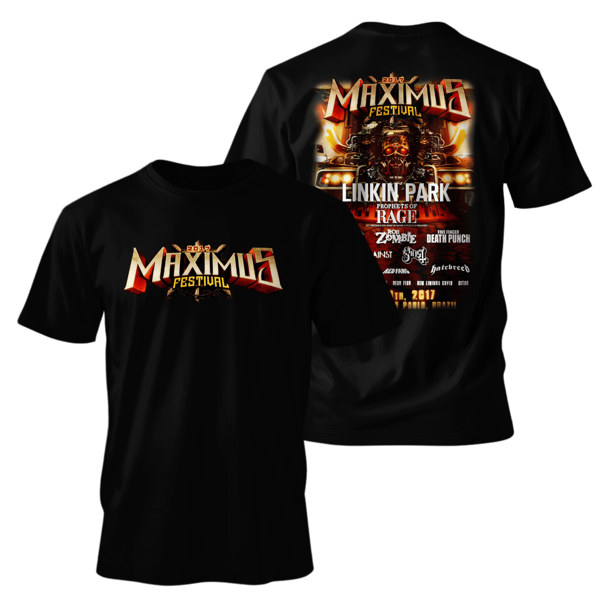 Nome do produto: Metal Band Unisex - Maximus festival