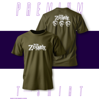 Nome do produto Camiseta Premium - Rob Zombie