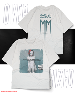 Nome do produto Oversized Unissex - Marilyn Manson