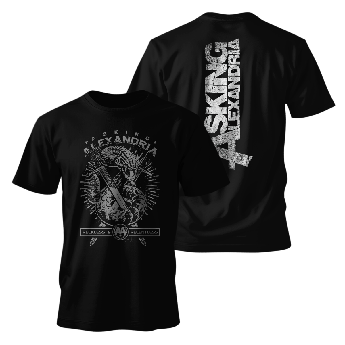 Nome do produto: Metal Band Unisex - Asking Alexandria 