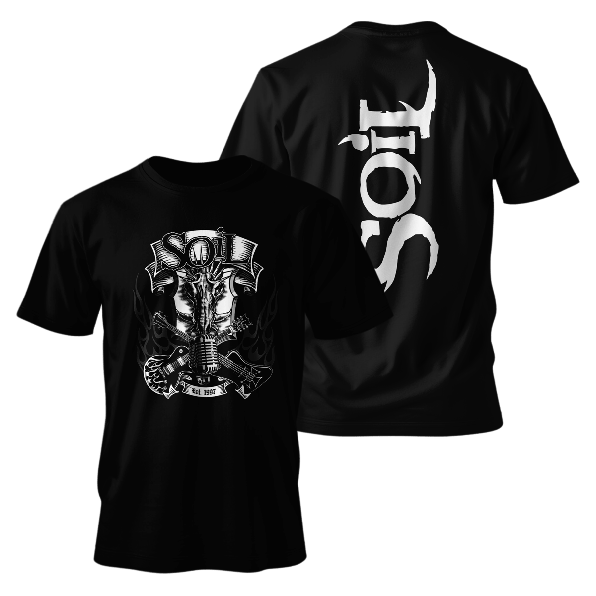 Nome do produto: Metal Band Unisex - Soil