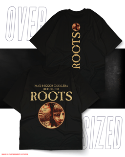 Oversized Unissex - Max & Iggor Cavalera