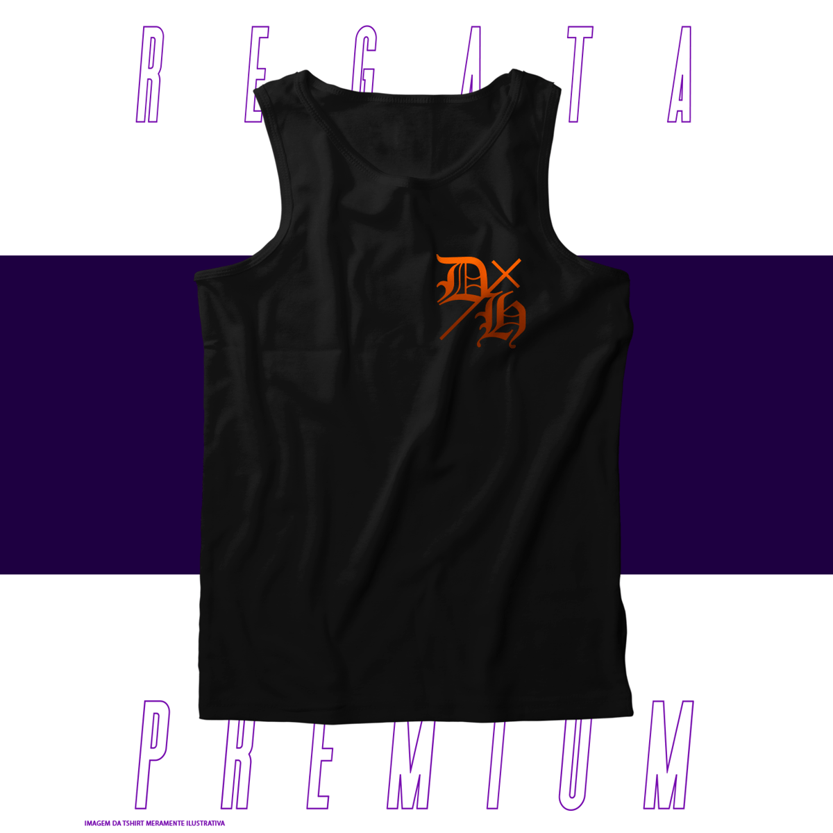 Nome do produto: Regata Premium - Demon Hunter