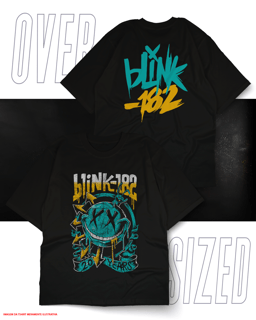 Nome do produto Oversized Unissex - Blink 182