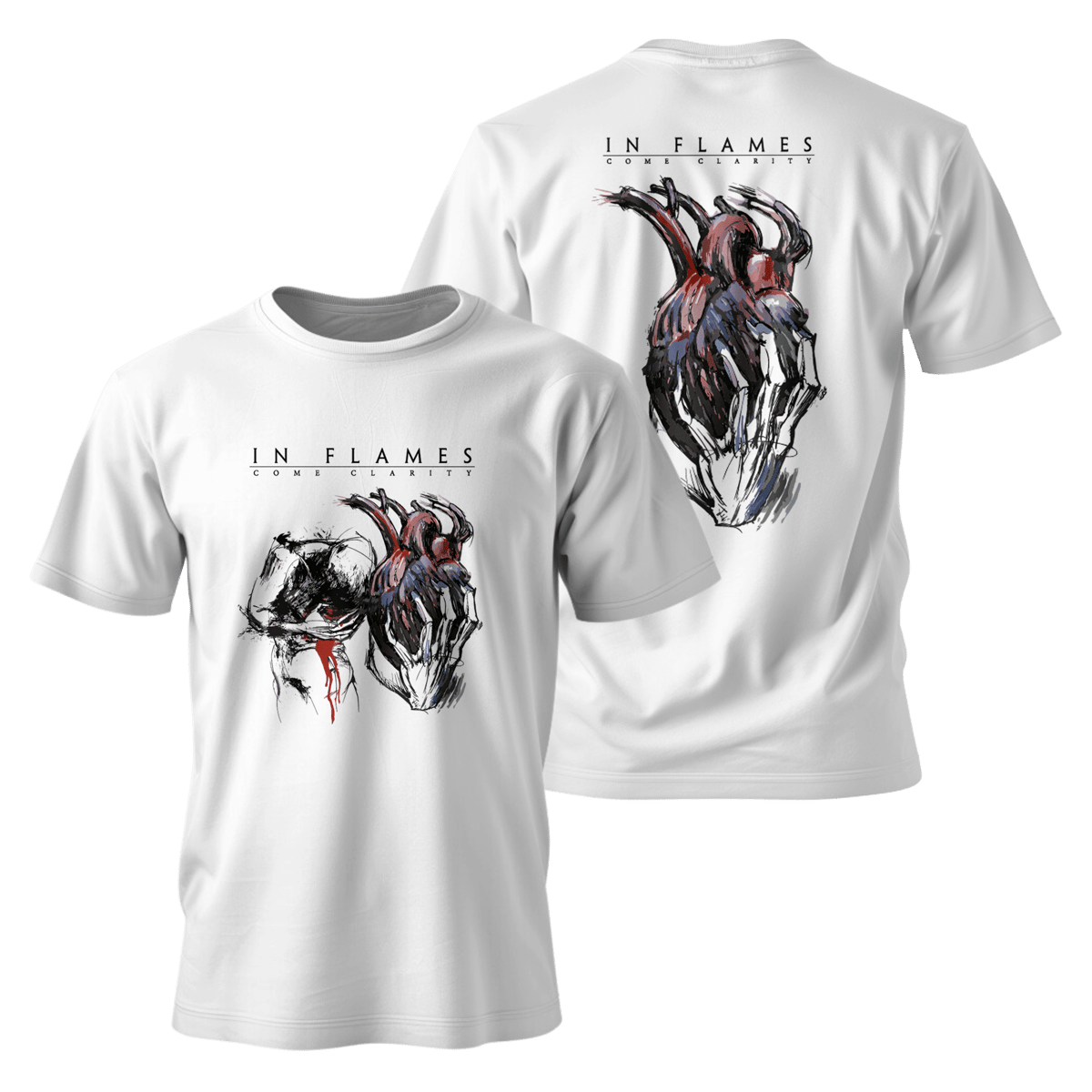Camiseta Premium - In Flames Nome do produto: Camiseta Premium - In Flames