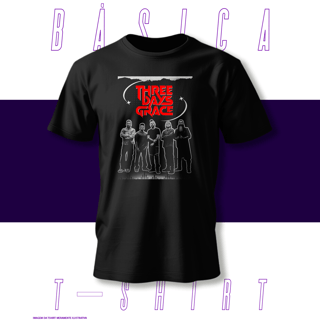 Nome do produto Camiseta Básica - Three Days Grace