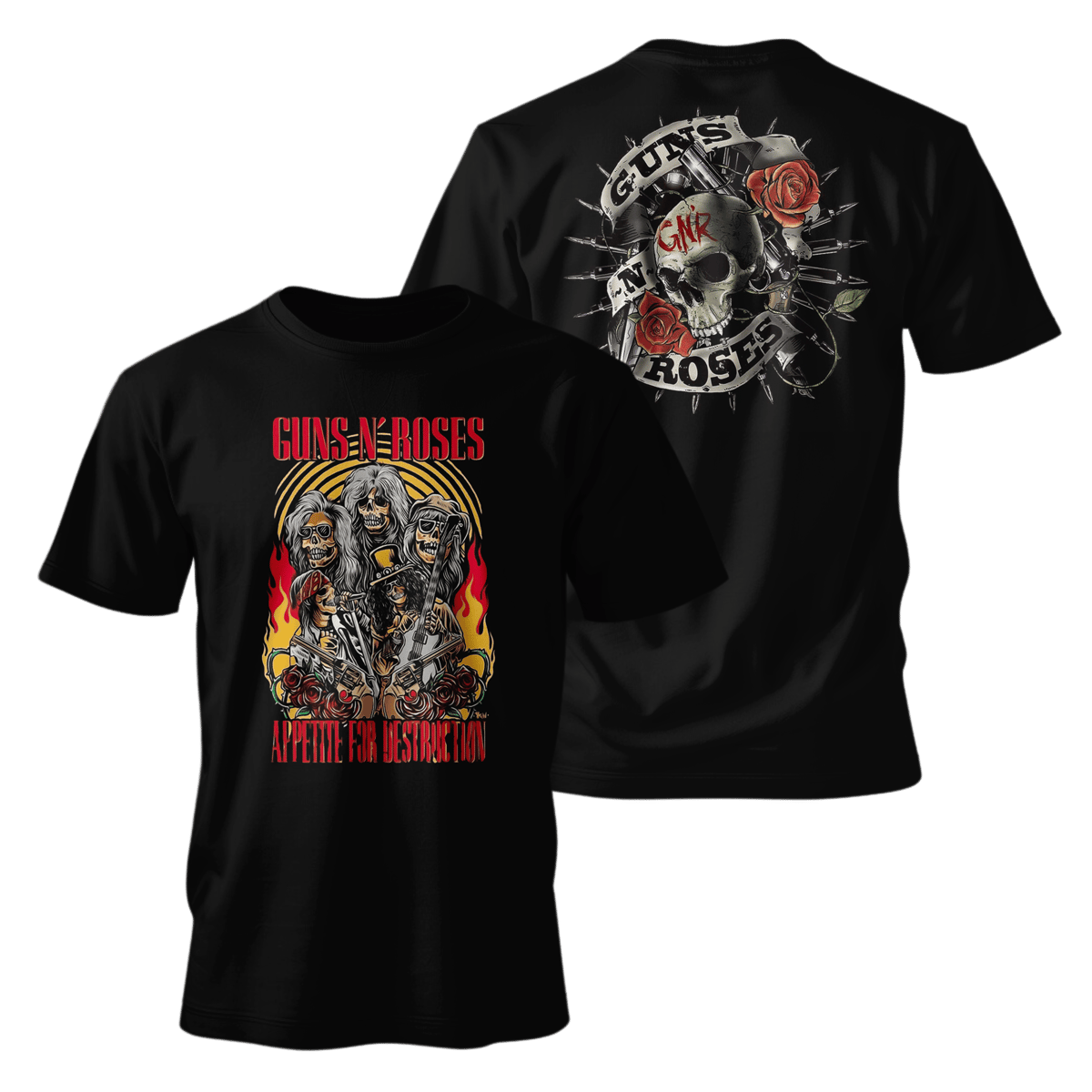 Nome do produto: Metal Band Unisex - Guns n Roses