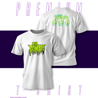 Nome do produto Camiseta Premium - Rob Zombie
