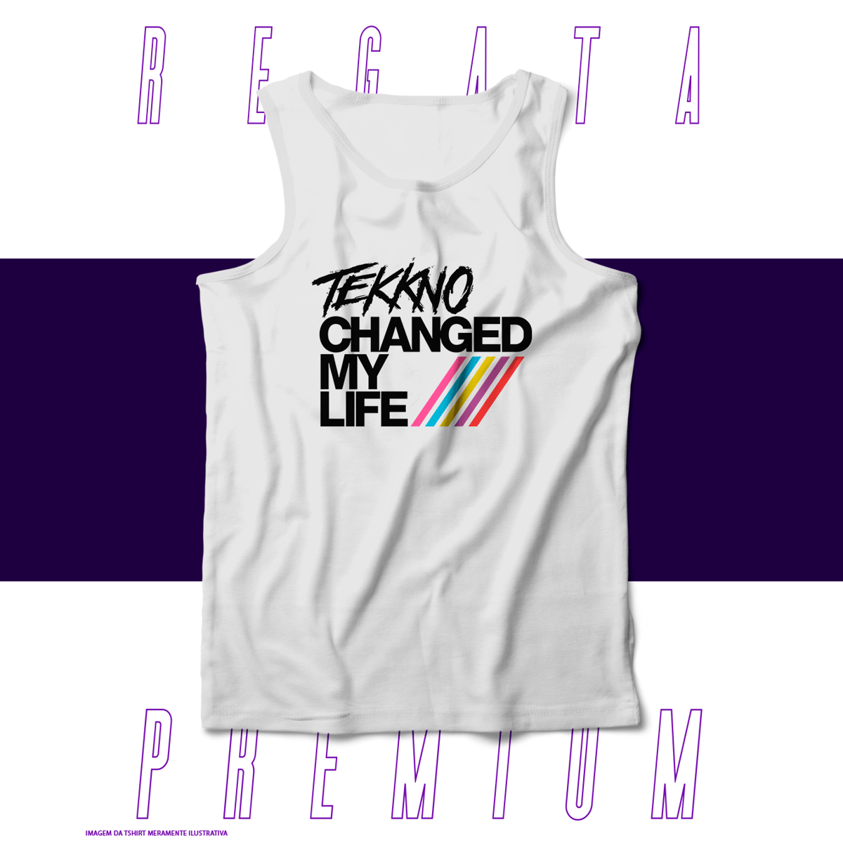 Nome do produto: Regata Premium - Electric Callboy