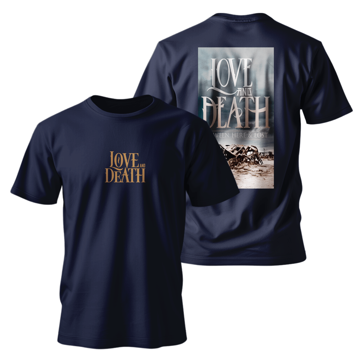 Nome do produto: Metal Band Unisex - Love and Death