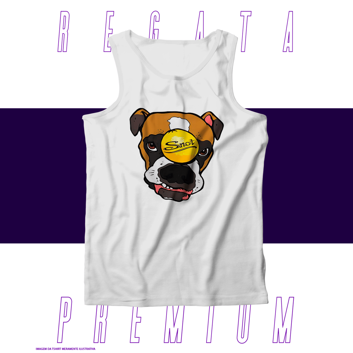 Nome do produto: Regata Premium - Snot