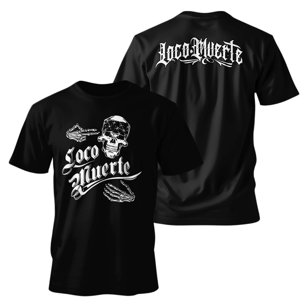 Nome do produto: Metal Band Unisex - Loco Muerte