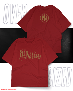 Nome do produto Oversized Unissex - Ill Niño