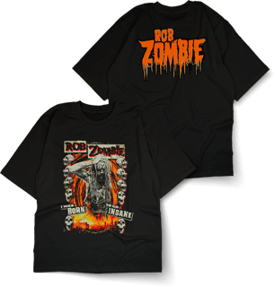Nome do produto Oversized Unissex - Rob Zombie