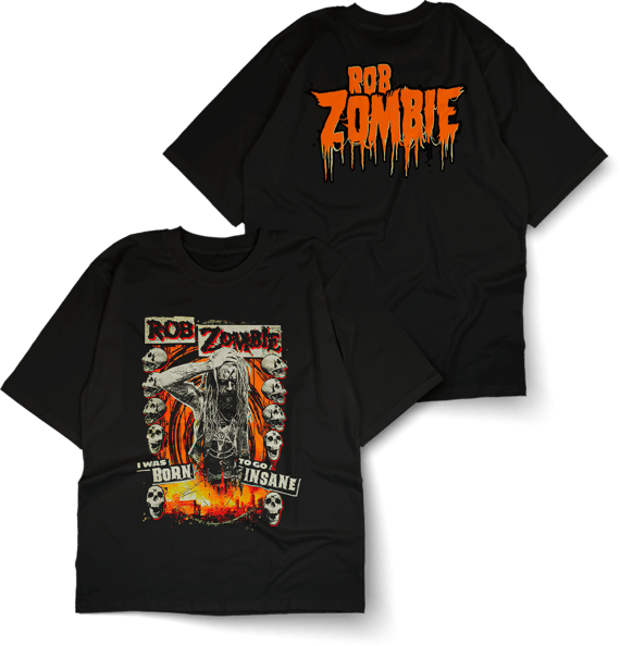 Oversized Unissex - Rob Zombie