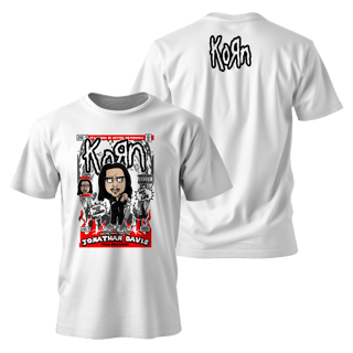 Nome do produto Camiseta Premium - Jonathan Davis - Korn