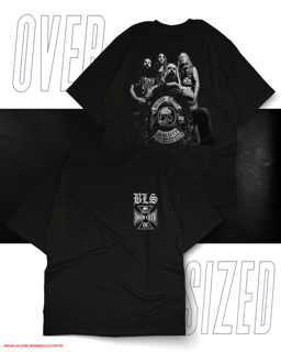 Nome do produto Oversized Unissex - Black Label Society
