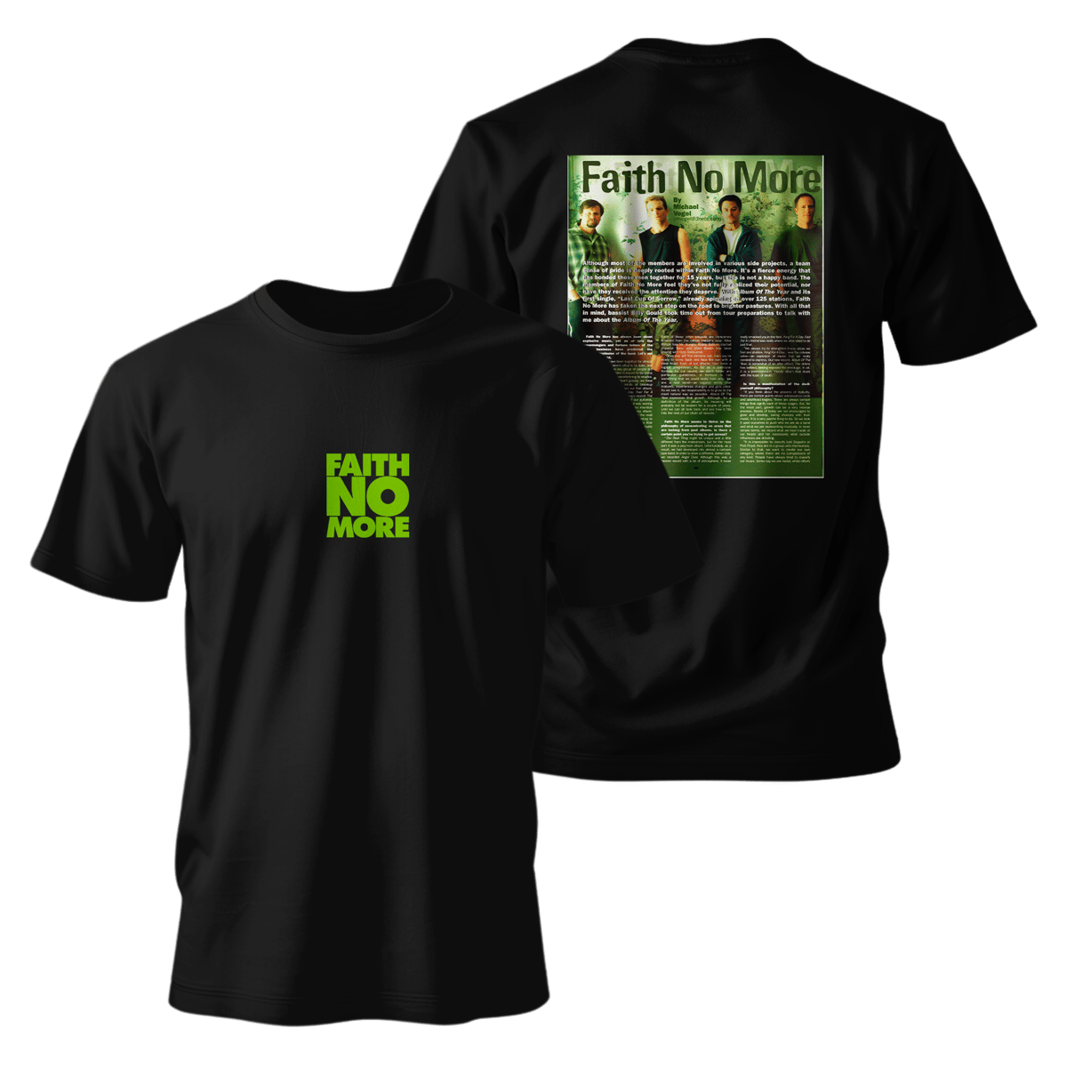 Nome do produto: Metal Band Unisex - Faith No More