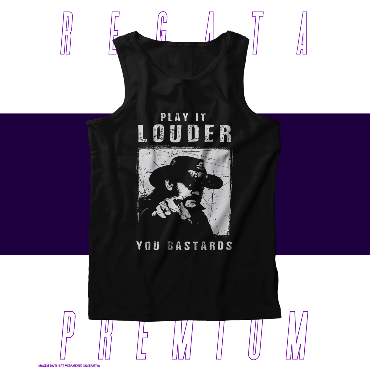 Nome do produto: Regata Premium - Motorhead