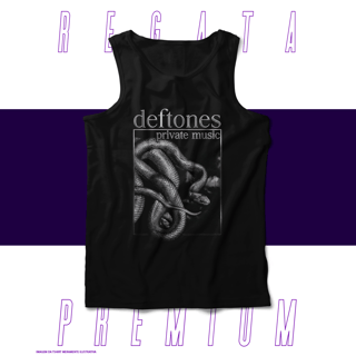 Nome do produto Regata Premium - Deftones - Private Music