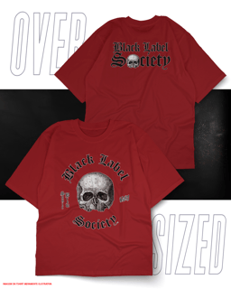 Nome do produto Oversized Unissex - Black Label Society