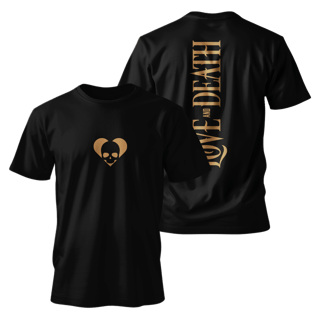 Nome do produto Metal Band Unisex - Love and Death