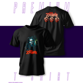 Nome do produto Camiseta Premium - Rob Zombie