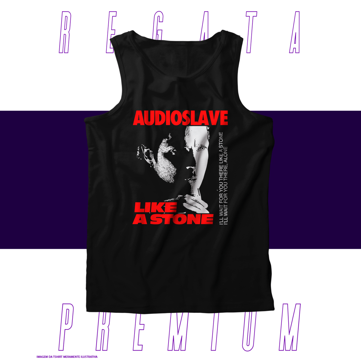 Nome do produto: Regata Premium - Audioslave