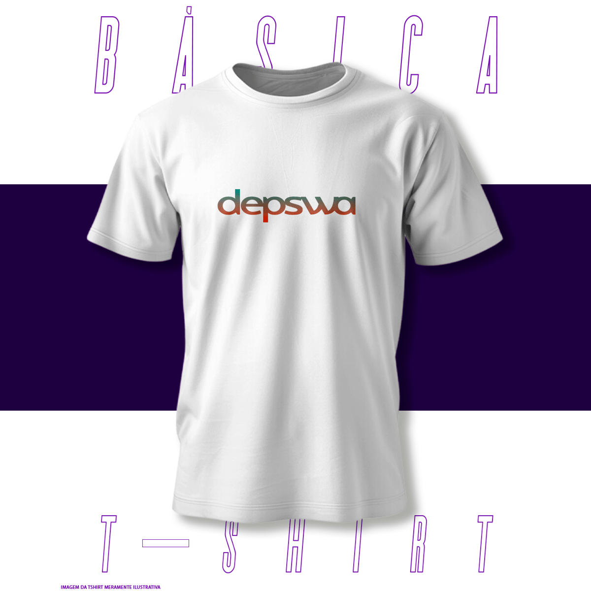 Nome do produto: Camiseta Básica - Depswa