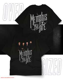 Oversized Unissex - Memphis May Fire