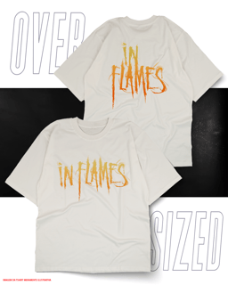 Nome do produto Oversized Unissex - In Flames