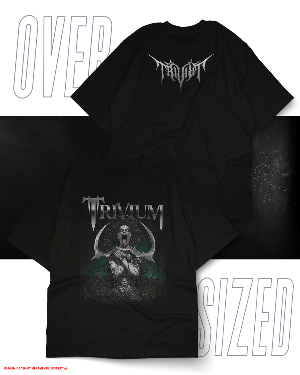 Oversized Unissex - Trivium Nome do produto: Oversized Unissex - Trivium