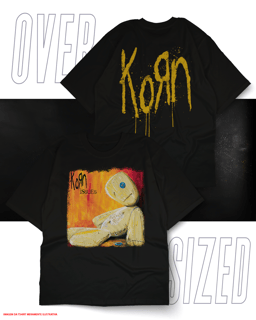 Nome do produto Oversized Unissex - Korn