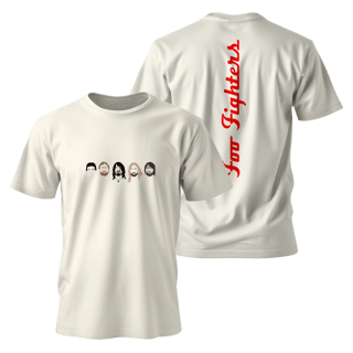 Nome do produto Metal Band Unisex - Foo Fighters