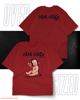 Nome do produto Oversized Unissex - Papa Roach