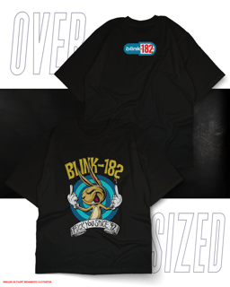 Nome do produto Oversized Unissex - Blink 182