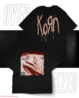 Nome do produto Oversized Unissex - Korn