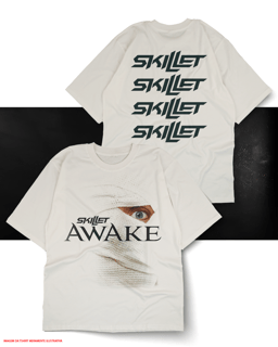 Nome do produto Cristã Band Oversized Unissex - Skillet