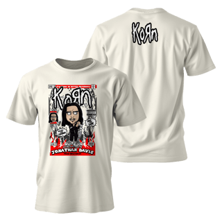 Nome do produto Camiseta Premium - Jonathan Davis - Korn