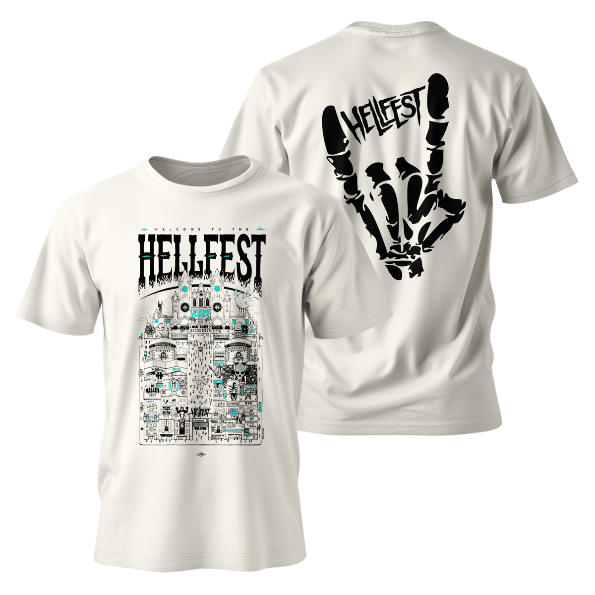Nome do produto: Metal Band Unisex - Hell Fest