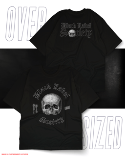 Nome do produto Oversized Unissex - Black Label Society