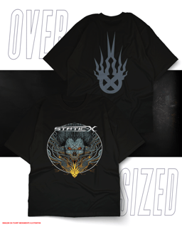 Oversized Unissex - Static-X